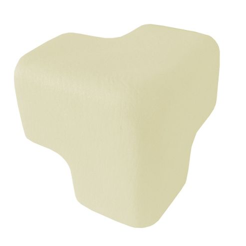 Image of Ezy Outdoor Extra Large Corner Cushion (single) Ivory (rubber)
