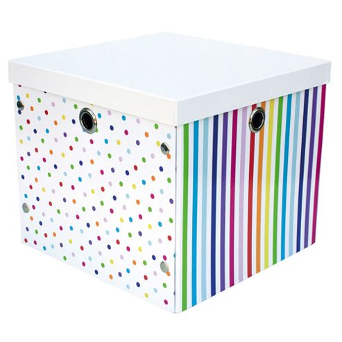 Image of Happy Storage Box White