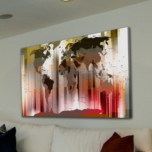 Image of Parvez Taj Monde Wall Art - 101 Cm H X 152 Cm W X 5 Cm D