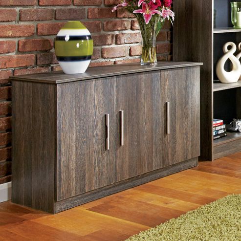 Image of Welcome Furniture Living Room 3 Door Unit - Modern Oak