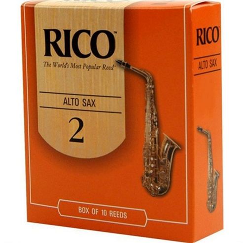 Image of Rico 2 Alto Sax Reed (x10)