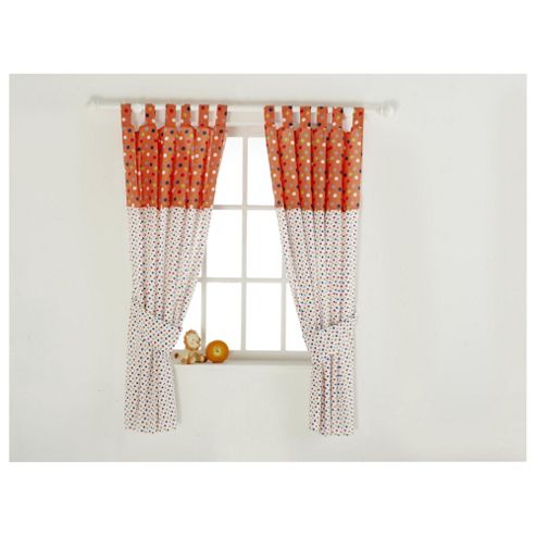 Image of Tab Curtains Ct Cotton Tail Red Kite