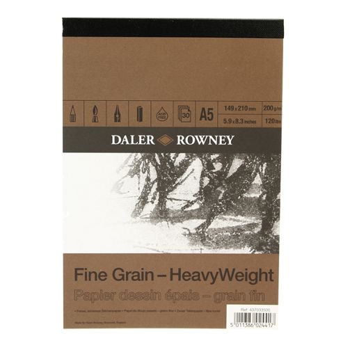 Image of Dr Fine Grain Cartridge Pad A5 200g