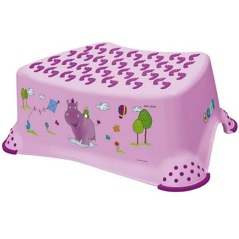 Image of Hippo Baby Step Stool Lilac