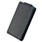 Tortoise™ Genuine Leather Flip Case Samsung Galaxy SII Black
