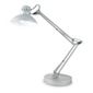 Home Essence Swing Arm Hobby 60W Desk Lamp in Silver