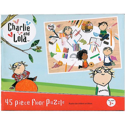 Image of Charlie And Lola 45 Piece Medium Floor Jigsaw Puzzle