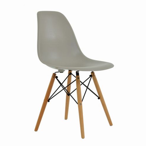 Image of Eames Dsw Replica Dining Chair Biscuit