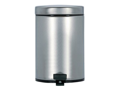 Image of Brabantia Br348945 3 Liter Pedal Bin In Matt Steel