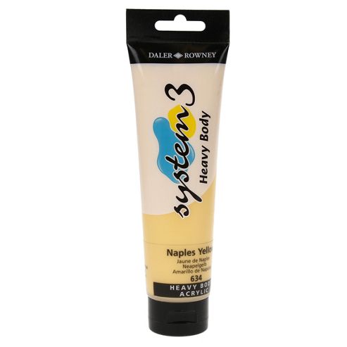 Image of System 3 Heavy Body 150ml Naples Yellow