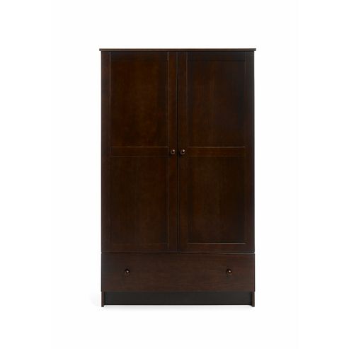 Image of Obaby Double Wardrobe - Walnut