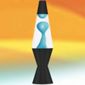 Lava World 14.5" Blue Neon Lava Lamp