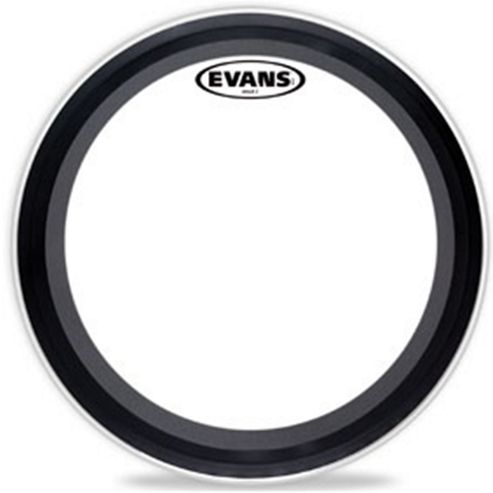 Image of Evans Emad2 Clear Bass Drum Head - 22 Inch
