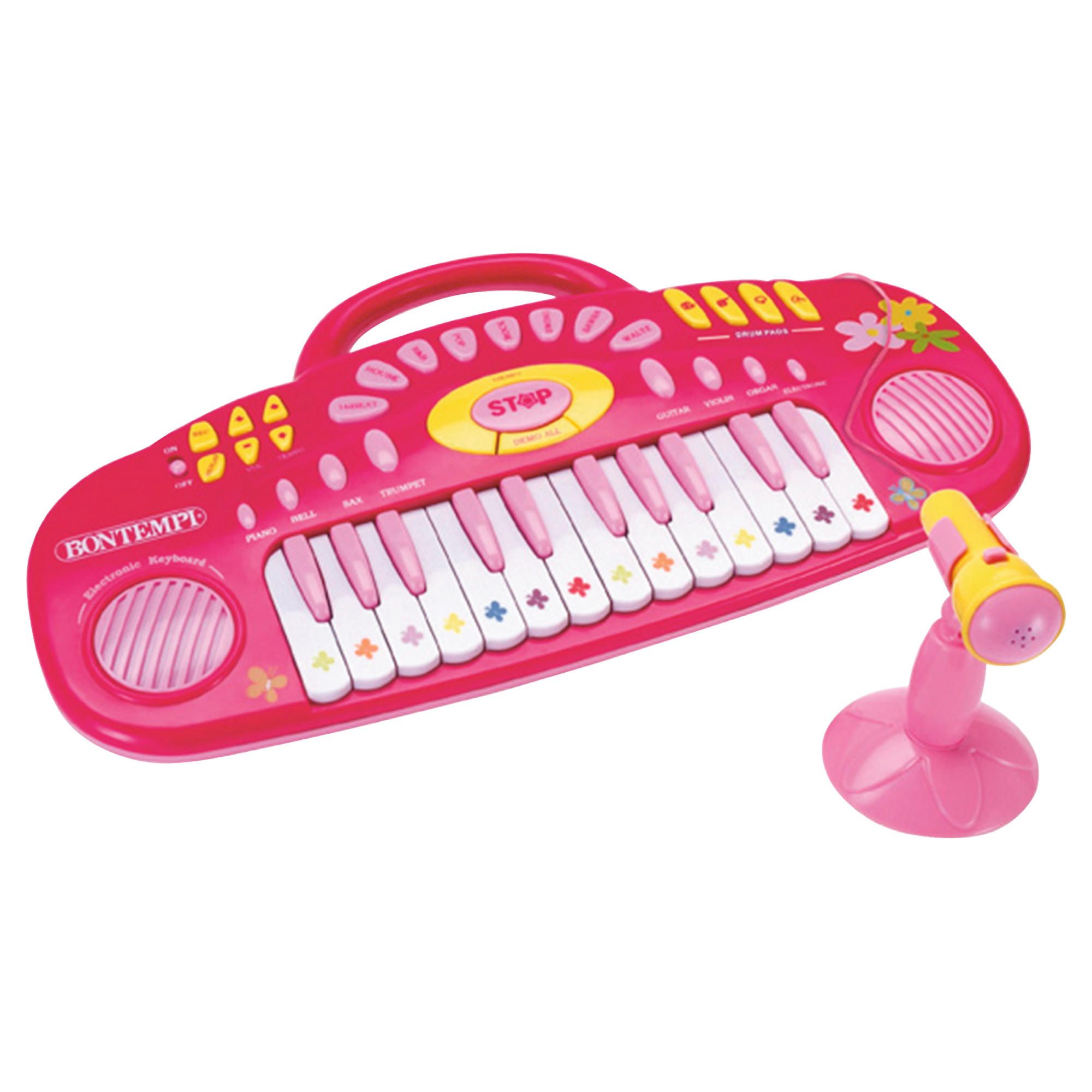 Bontempi iGirl Electronic Keyboard with Sing Along Microphone