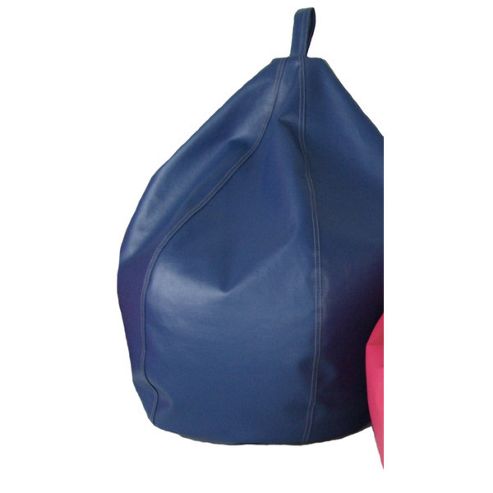 Image of Ashcroft Classic Large Indoor Bean Bag - Blue