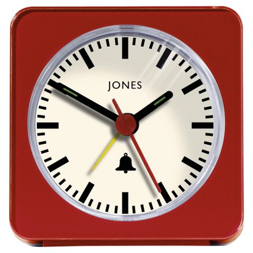 Image of Jones & Co Sleep Alarm Clock, Red