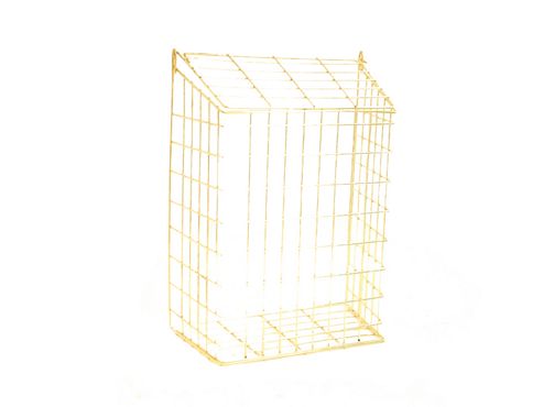 Image of Gardeco Letter Cage Brass Colour 35x30x16cm
