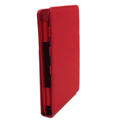 Image of Orzly Lux Folio Case For Kindle 4 - Red
