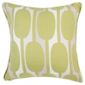 Tesco Cushions Retro Print Cushion, Green