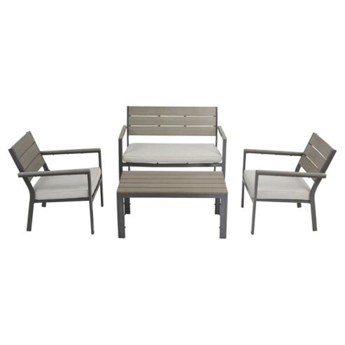 Image of Coastal 4-piece Outdoor Lounge Set
