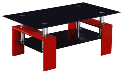 Image of Valufurniture Metro Coffee Table Red