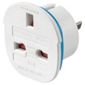 Go Travel UK to Americas Trans-World Travel Adaptor Plug