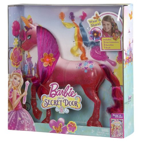 Image of Barbie And The Secret Door Unicorn Playset
