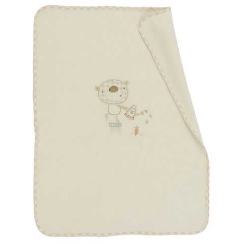 Image of Bed-e-byes Baxter And Rosie Pram Fleece Blanket