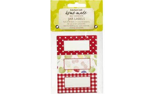 Image of "kitchen Craft Home Made Self Adhesive Jam Labels - Orchard, Pack Of Thirty"
