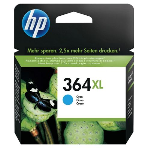 Image of Hp 364xl High Yield Cyan Original Ink Cartridge