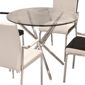 Home Essence Signature Criss - Cross Dining Table - 90cm