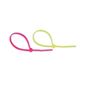 100 Pack Self-Lock Cable Waterproof Tie Wrap 203mm Red
