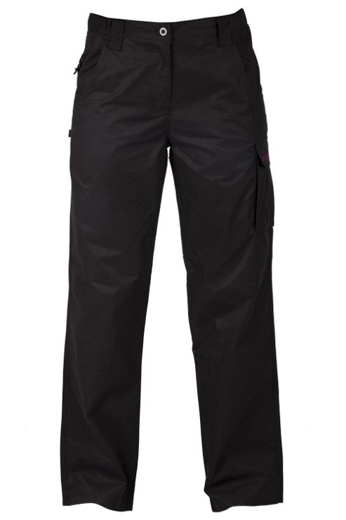 Image of Trek Womens Lightweight Fast Drying Walking Hiking Trekking Short Trousers - Black