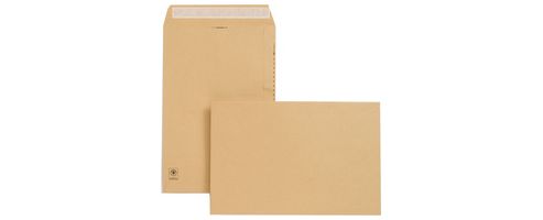 Image of New Guardian Envelopes Heavyweight Pocket Peel And Seal Manilla 381x254mm [pack 125]