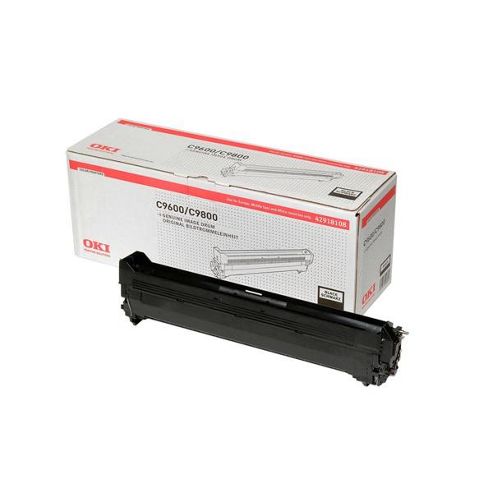 Image of Oki Black Image Drum (ep Cartridge) For C9600/c9800 Printers (yield 30,000 Pages)