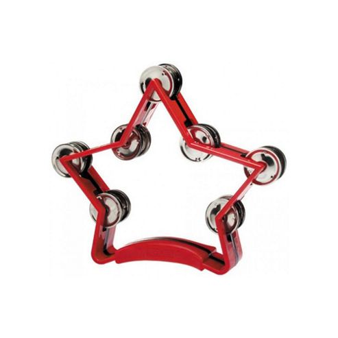 Image of A-star Star Tambourine - Red