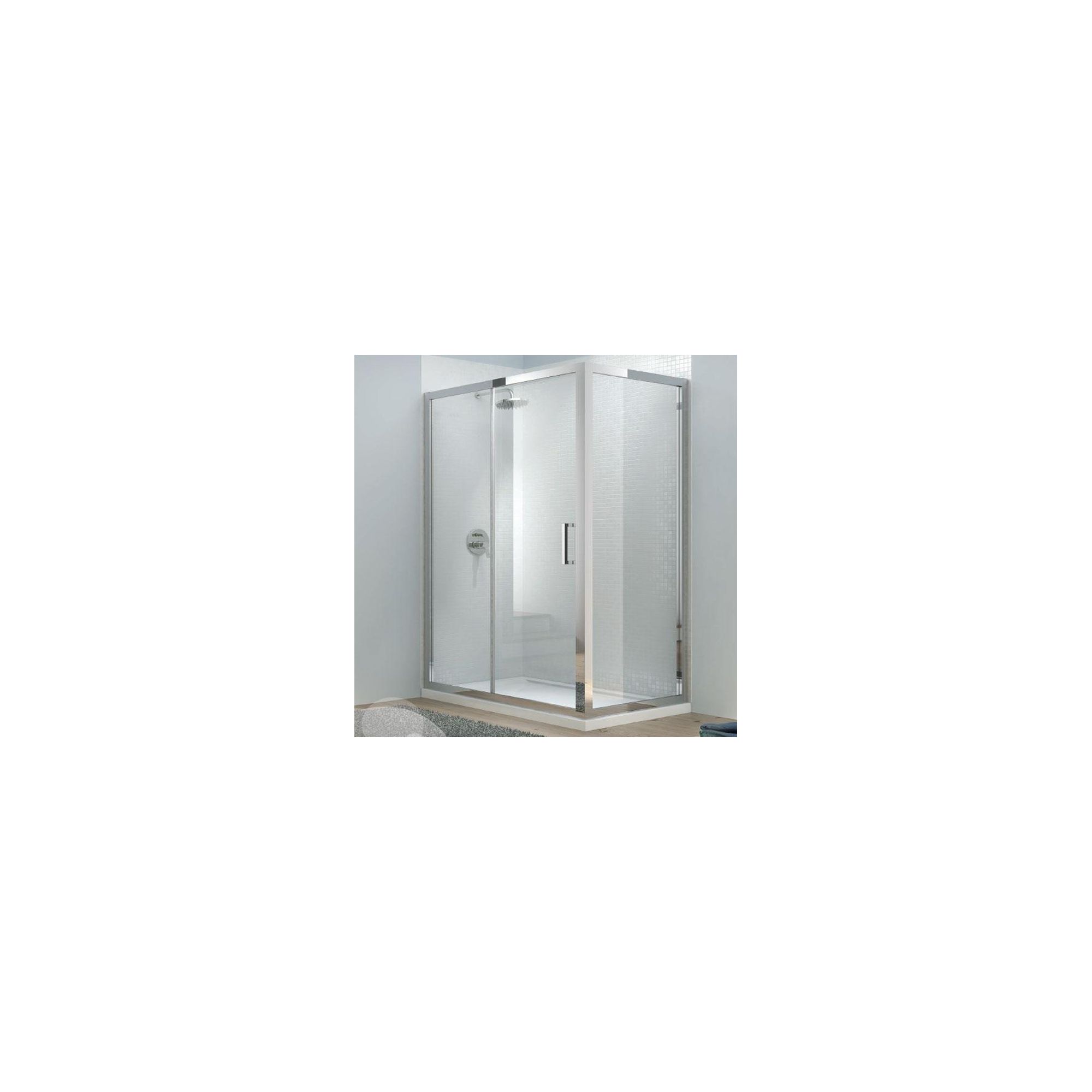 Merlyn Vivid Eight Sliding Shower Door, 1200mm Wide, 8mm Glass at Tesco Direct