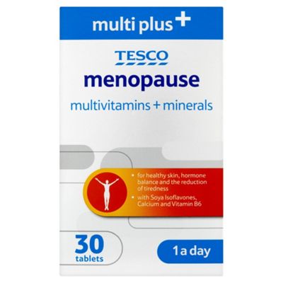 Tesco Health Menopause Support Multivitamins and Minerals Tablets Multiplus 30s