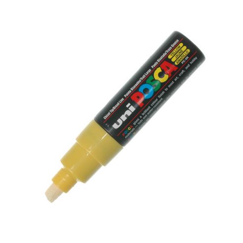 Image of Uni Pc-8k Posca Marker Yellow