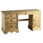 Home Essence Corona Computer Desk in Distressed Waxed Pine