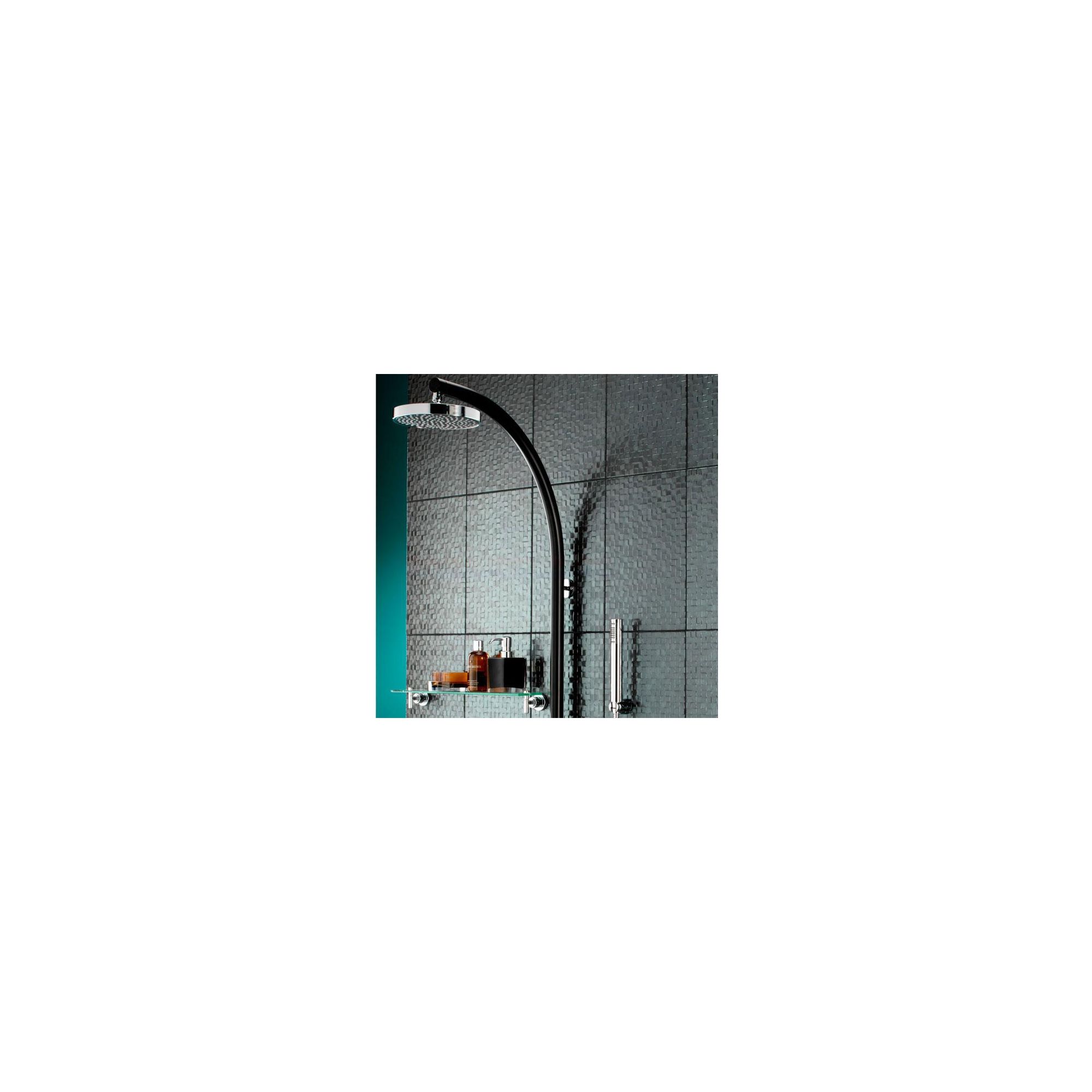 Bristan Prism Inline Vertical Shower Pole with Integral Diverter to Handset Black at Tesco Direct