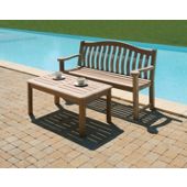 Alexander Rose Mahogany Traditional Turnberry Bench