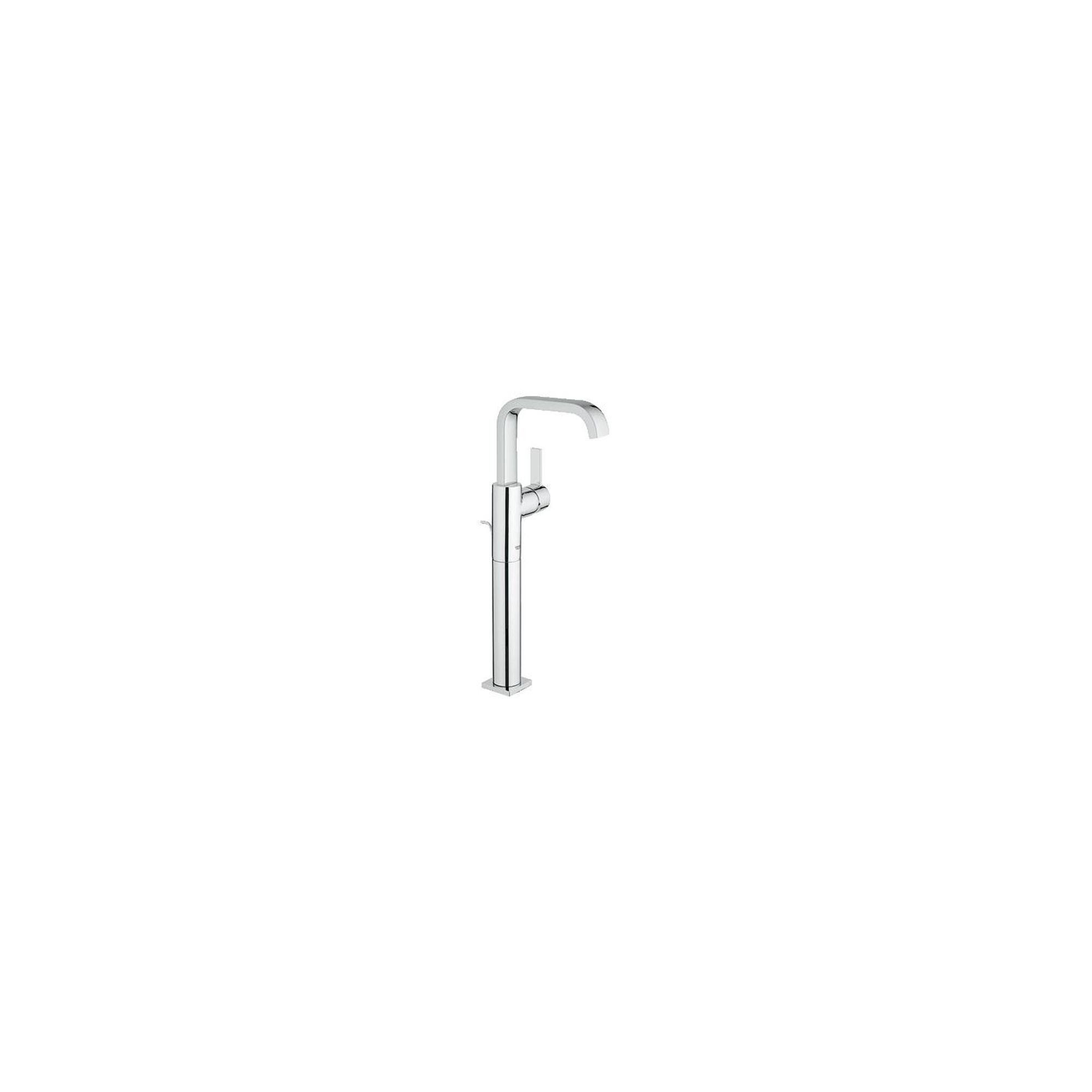 Grohe Allure Side Action Mono Basin Mixer Tap, Floor Standing, Chrome at Tesco Direct