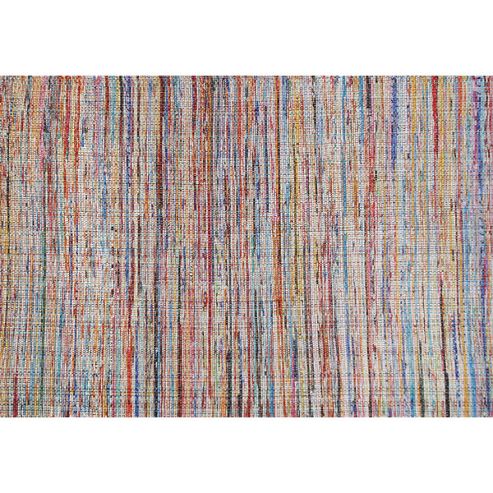 Image of Inrugs Sunset Multi White Woven Rug - 230cm X 160cm (7 Ft 6.5 In X 5 Ft 3 In)