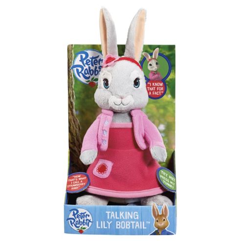 Image of Peter Rabbit Talking Soft Toy - Lily Bobtail