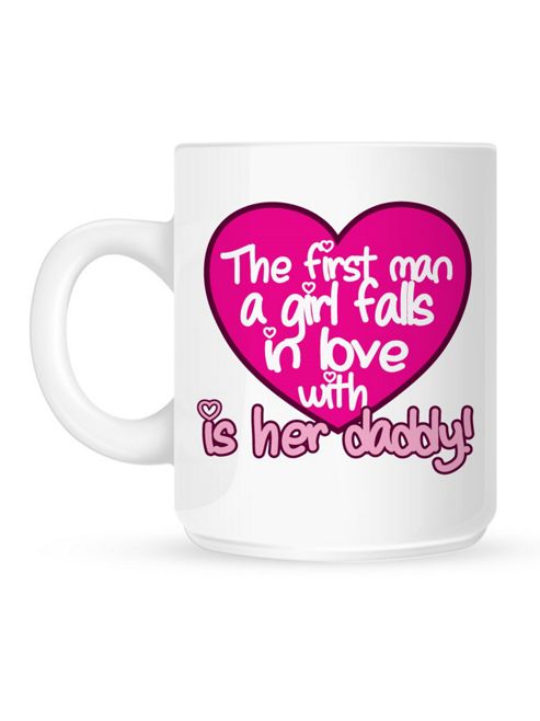 Image of A Daughters First Love 10oz Ceramic Mug