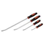 Angled Prybar Set 4pc Heavy-Duty