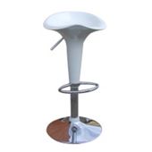 Baltic White Breakfast Bar Stool