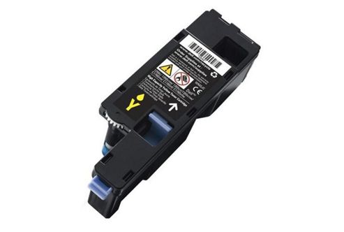 Image of Dell V53f6 Standard Capacity (yield 1,000 Pages) Yellow Toner Cartridge For Dell C1660w Colour Printer