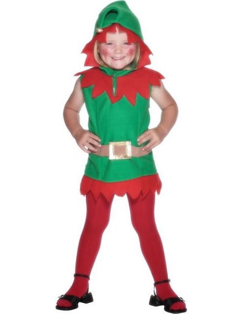 Image of Budget Child Elf Costume